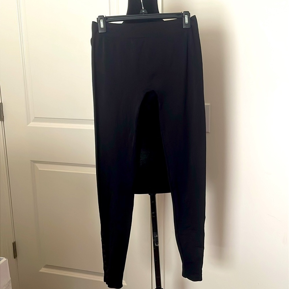 Say What? Black Leggings Size L